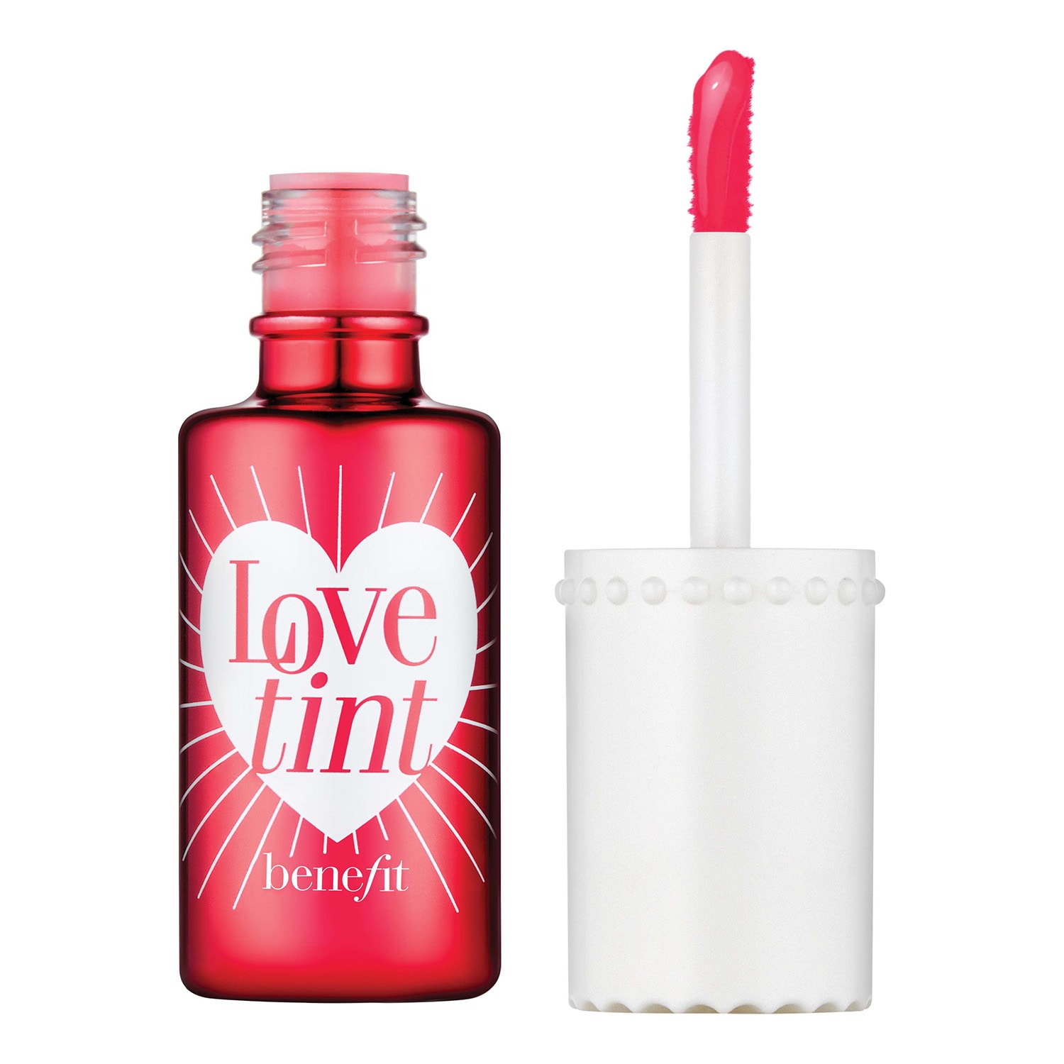 Benefit Cosmetics - Love Tint - Czerwony Róż W Płynie Do Ust I Policzków - 6 ml - Dla Kobiet